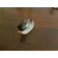 frosted glass miniature duck