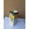 vintage Royal Doulton vase `Pancies Pattern D4049 `