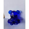 blue glass Kohala Bear