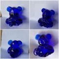 blue glass Kohala Bear
