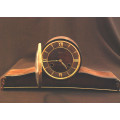 German Made Cyrano Mantel Clock, 8 Days Winding, Chiming Half and Full Hour