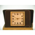 Vintage IMHOF Livre D`Heurs Rare Travel Alarm Clock, 15 Jewels, circa 1930