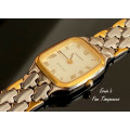 Vintage Tissot Stylist Ladies Quartz Watch, Two Tone, Serviced