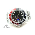 GMT Automatic Men`s Watch,  Seiko NH34 Movement, Coke Ceramic Bezel, Brand New