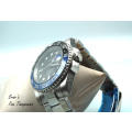 Marine Master 300 Automatic Watch, Seiko NH35 Movement, Batman Ceramic Bezel, Brand New