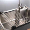 Kitchen Stainless Steel Roll Up Mat