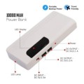 *10 000* mah USB backup power with emergency light,  quick charge, dual port