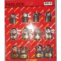 *New* Padlocks 12piece, size 25-38cm