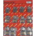 *New* Padlocks 12piece, size 25-38cm