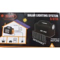 Loadshedding Solar Light System kit, 2m line, super bright, mobile charge, 2 bulbs
