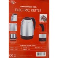 *New* 1700W Cordless Stainless Steel Electric Kettle, 2.0L, 360° base,  power light indicator