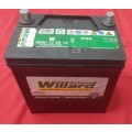 Willard 618/9 Battery 12V 43Ah 325- used as demo/display only for Solar and alligator clip products