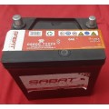 Sabat 646 battery 12V 55Ah 400A Class A (used as demo/display only for loadshedding products)