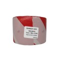 Barrier Tape Red/White 75mm x 100M
