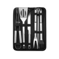 9 Piece Braai Tools Set Grill Accessories - Stainless Steel