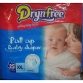 25pc Pull up Baby Diaper 15kg+ pants nappies, soft&breathable