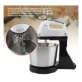 Electric Stand Mixer 2-way, with 7 Speed, 2L, 4 attachments, 250W, double rod stirring