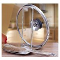 Stainless Steel Pan Pot Rack Lid Cover Stand Rest