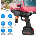 Cordless Portable Water Gun Powerful High Voltage 24V Lithium Car Wash in carry case