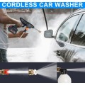 Cordless Portable Water Gun Powerful High Voltage 24V Lithium Car Wash in carry case