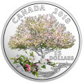 2018 $15 Fine Silver Coin - Celebration of Spring: Apple Blossoms