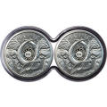BIG 5 Fine-Silver Double Proof Coin Set 2021 - Buffalo