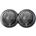 BIG 5 Fine-Silver Double Proof Coin Set 2019 - Rhino