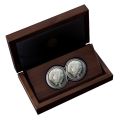 BIG 5 Fine-Silver Double Proof Coin Set 2019 - Rhino
