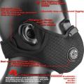 Washable N95 Dual Valve Sports Mask - Black