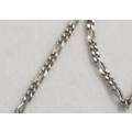 S=olid 925 Sterling Silver Designer Figaro Link Chain, NOT PLATED!!