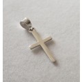 Solid 925 Sterling Silver Designer  Cross Style Pendant, NOT PLATED!!