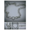 Solid 925 Silver Belcher Link Designer Chain Bulky Style