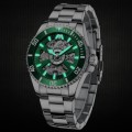 MEGALITH Luxury Watch Mechanical High Quality Automatic Classic Stainless Steel Strap Men