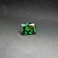 Lab Created Colombia Green Emerald 6x8mm Emerald Cut VVS AAA Loose Gemstone