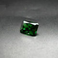 Lab Created Colombia Green Emerald 8x10mm Emerald Cut VVS AAA Loose Gemstone