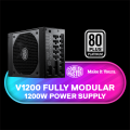 CoolerMaster V1200 1200W 80+ Platinum Fully Modular Power Supply