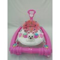 3 in 1 Baby walker { available colors : blue , green , pink , }