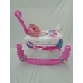 3 in 1 Baby walker { available colors : blue , green , pink , }