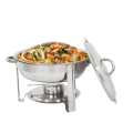 New Stainless Steel Chafing Dish Round Chafer 7.5