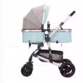 New *20198 Baby Stroller / Pram & Carry Cot Moses Basket Mint Green Color