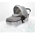 New *2019* Baby Stroller / Pram & Carry Cot Moses Basket Grey Color