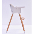 Brand New Wooden High Chair with Tray.  Baby Highchair Solution for Your Babies Grey Color