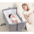 Baby Crib Portable Bedside Sleeping Crib Baby with  Swing Function
