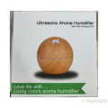 Ultrasonic aroma humidifier with color changing LED
