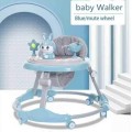 Baby Walker Multi-Function Anti-Rollover Baby Walking Ring [Blue]