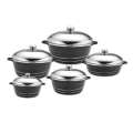 Dessini 10 Pieces Die Casting Cookware Set /Dessini Imperial Aluminium Non-Stick Cookware Set,10Pc