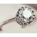 STUNNING! 1.67ct Cr.Diamond Solitaire Engagement Ring - Size 7 / O / 17.3mm