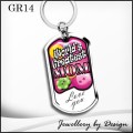 Keyring Keychain stainless steel FREE ENGRAVING (Many options to choose From!)