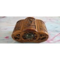 ***ANTIQUE CHINESE CAMPHOR WOOD TRINKET 1900`s***