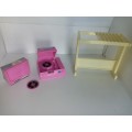 Barbie house accessories